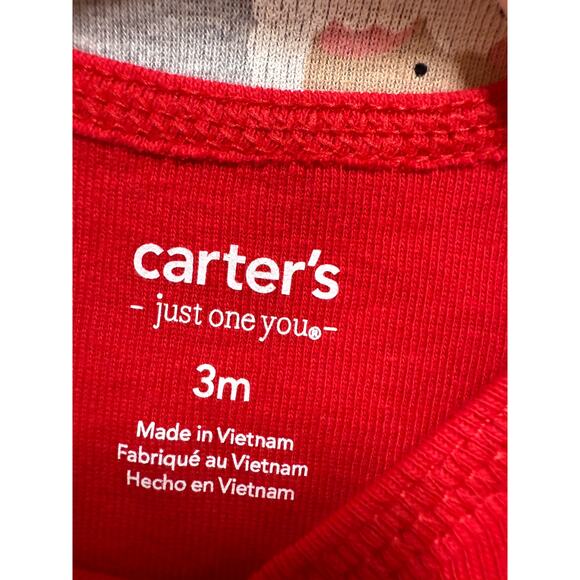 NWT 3 month Christmas Bundle 5 piece santa reindeer 1st Christmas - Picture 3 of 11